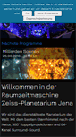 Mobile Screenshot of planetarium-jena.de